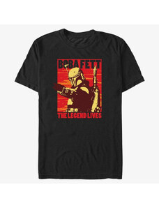 Pánské tričko Merch Star Wars Book of Boba Fett - Good Bad Boba Men's T-Shirt Black