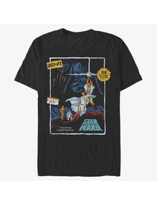 Pánské tričko Merch Star Wars - VINT VHS Men's T-Shirt Black