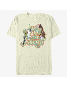 Pánské tričko Merch Star Wars - May The Fourth Men's T-Shirt Natural