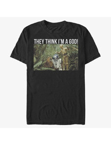 Pánské tričko Merch Star Wars: Classic - C3PO God Men's T-Shirt Black