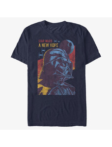 Pánské tričko Merch Star Wars: Classic - Hope Men's T-Shirt Navy Blue