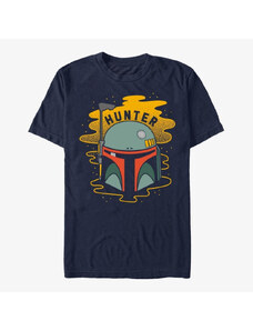 Pánské tričko Merch Star Wars: Classic - HUNTER Men's T-Shirt Navy Blue