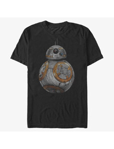 Pánské tričko Merch Star Wars: Episode 7 - BB-8 Spike Men's T-Shirt Black
