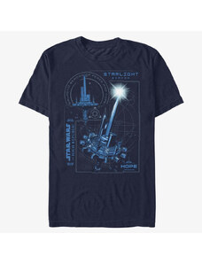 Pánské tričko Merch Star Wars: High Republic - Starlight Station Men's T-Shirt Navy Blue