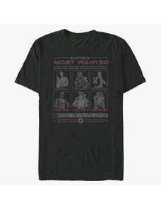 Pánské tričko Merch Star Wars: Classic - Empire Lineup Men's T-Shirt Black