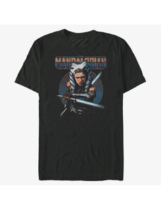 Pánské tričko Merch Star Wars: Mandalorian - Ahsoka Circle Men's T-Shirt Black