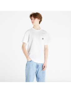 Pánské tričko Carhartt WIP Pocket Short Sleeve T-Shirt UNISEX White