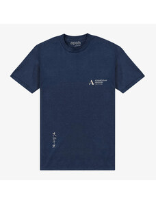 Pánské tričko Merch Apoh London - ashmolean-portrait Unisex T-Shirt Navy