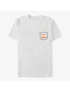 Pánské tričko Merch Maruchan - INSTANT LUNCH CHOPSTICKS - MUMA04JYSC_05HTR Unisex T-Shirt White
