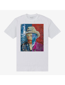 Pánské tričko Merch Park Agencies - APOH Van Gogh Vincent Unisex T-Shirt White