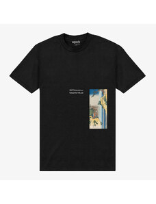 Pánské tričko Merch Park Agencies - APOH Hokusai Katsushika Unisex T-Shirt Black