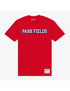 Pánské tričko Merch Park Agencies - Established Unisex T-Shirt Red