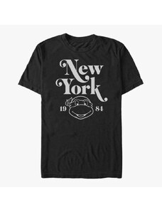 Pánské tričko Merch Nickelodeon Teenage Mutant Ninja Turtles - NEW YORK Unisex T-Shirt Black