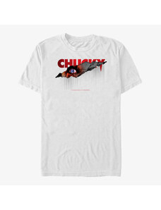 Pánské tričko Merch NBCU Chucky - Tear Chucky Unisex T-Shirt White