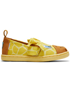 Dětské žluté espadrilky TOMS Tiny Alpargata Twin Gore