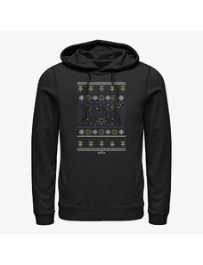 Pánská mikina Merch Marvel Hawkeye - Hawkeye Christmas Sweater Unisex Hoodie Black