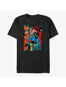 Pánské tričko Merch Marvel Avengers Classic - Rock City Unisex T-Shirt Black