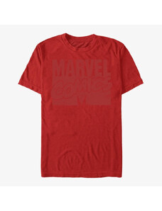 Pánské tričko Merch Marvel - LOGO DISTRESSED Unisex T-Shirt Red