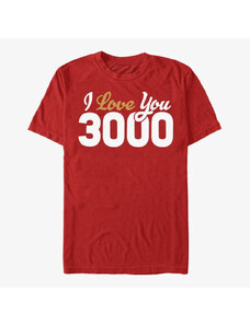 Pánské tričko Merch Marvel Avengers: Endgame - 3000 Loves Unisex T-Shirt Red