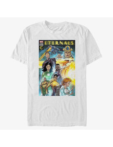 Pánské tričko Merch Marvel The Eternals - Comic Cover Unisex T-Shirt White