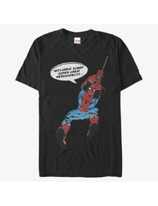Pánské tričko Merch Marvel Spider-Man Classic - Vintage Spider Unisex T-Shirt Black