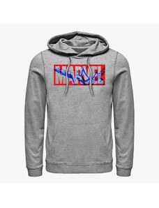 Pánská mikina Merch Marvel - Peter Logo Unisex Hoodie Heather Grey