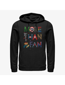 Pánská mikina Merch Marvel Classic - Marvel Fan Letters Unisex Hoodie Black