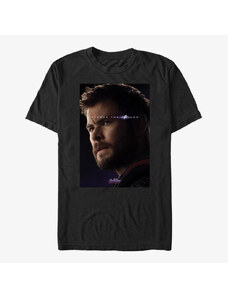 Pánské tričko Merch Marvel Avengers: Endgame - Thor Avenge Unisex T-Shirt Black
