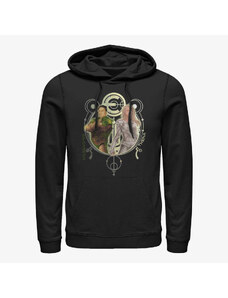 Pánská mikina Merch Marvel: Eternals - GILGAMESH THENA DUO Unisex Hoodie Black