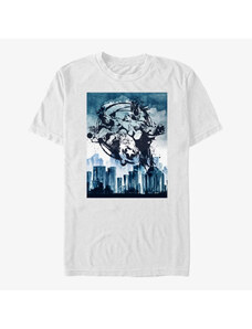 Pánské tričko Merch Marvel Avengers Classic - CITY AVENGED Unisex T-Shirt White