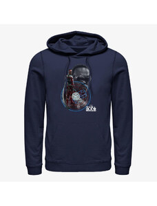 Pánská mikina Merch Marvel The Falcon and the Winter Soldier - Falcon Hero Unisex Hoodie Navy Blue