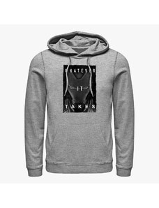 Pánská mikina Merch Marvel Avengers: Endgame - Ironman Darken Unisex Hoodie Heather Grey