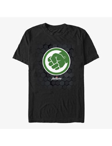Pánské tričko Merch Marvel - Hulk Hex Unisex T-Shirt Black