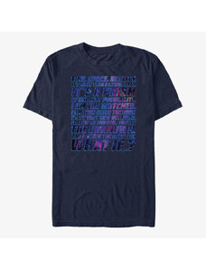 Pánské tričko Merch Marvel What If...? - Space Prism Unisex T-Shirt Navy Blue