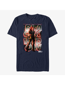 Pánské tričko Merch Marvel What If...? - Black Widow Apocalypse Unisex T-Shirt Navy Blue