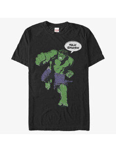 Pánské tričko Merch Marvel Avengers Classic - Vintage Smash Unisex T-Shirt Black