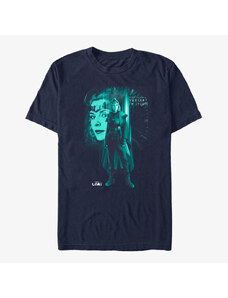 Pánské tričko Merch Marvel Loki - Verify Through Deletion Unisex T-Shirt Navy Blue