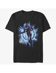 Pánské tričko Merch Marvel Avengers: Endgame - Ironman Endgame Unisex T-Shirt Black