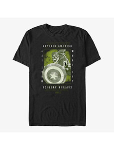 Pánské tričko Merch Marvel What If...? - Boxed Zombie Cap Unisex T-Shirt Black