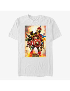 Pánské tričko Merch Marvel - Zombie Poster Unisex T-Shirt White