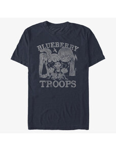 Pánské tričko Merch Disney A Bug's Life - Blueberry Troops Unisex T-Shirt Navy Blue