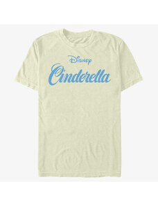 Pánské tričko Merch Disney Cinderella - Cinderella Logo Unisex T-Shirt Natural