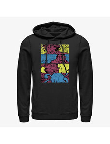 Pánská mikina Merch Disney Strange World - Adventurer Bars Unisex Hoodie Black