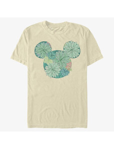 Pánské tričko Merch Disney Classic Mickey - Succulents Unisex T-Shirt Natural