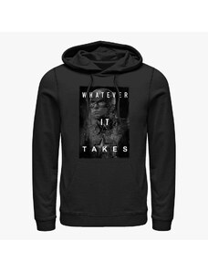 Pánská mikina Merch Marvel Avengers: Endgame - Darken Cap Unisex Hoodie Black