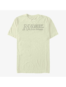 Pánské tričko Merch Magic: The Gathering - Magic The Gathering Classic Logo Unisex T-Shirt Natural