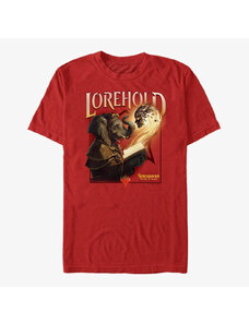 Pánské tričko Merch Magic: The Gathering - Lorehold Student Unisex T-Shirt Red