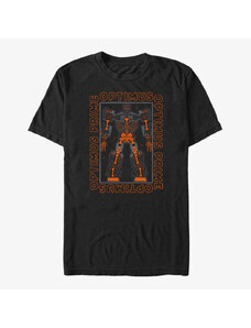 Pánské tričko Merch Hasbro Vault Transformers - Skeleton Optimus Unisex T-Shirt Black