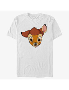 Pánské tričko Merch Disney Classics Bambi - Bambi Big Face Unisex T-Shirt White