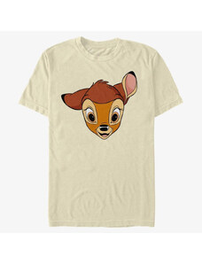 Pánské tričko Merch Disney Classics Bambi - Bambi Big Face Unisex T-Shirt Natural